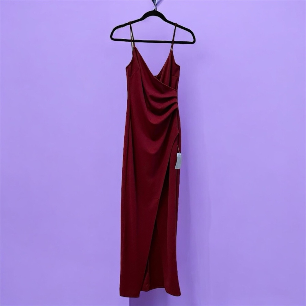 Lulus Burgundy Maxi Dress
